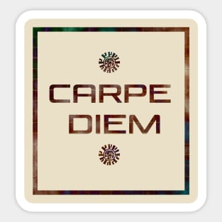 Carpe diem Sticker